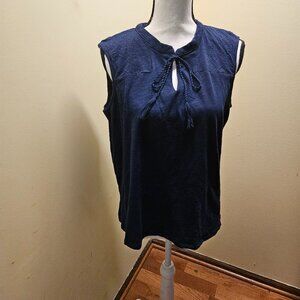 Avon Women's Navy Blue Top/Blouse